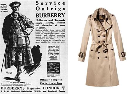 trench coat burberry history|burberry background information.